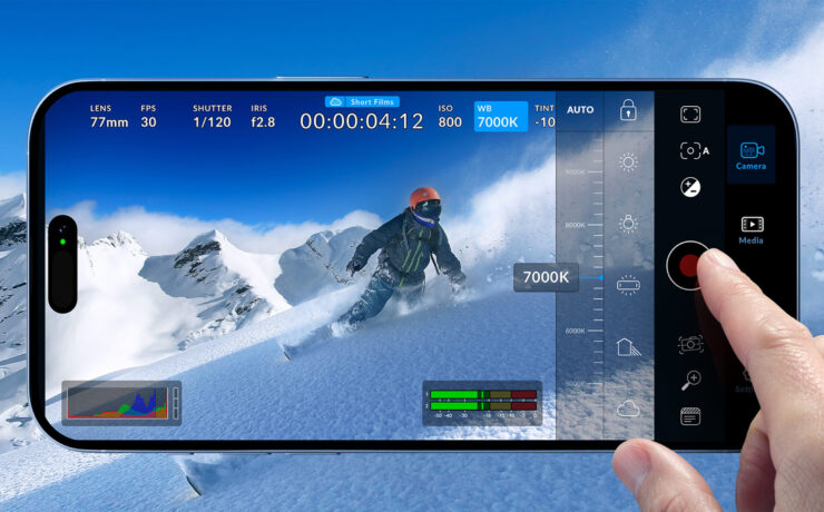 Blackmagic Camera 2.1 Update Adds Support for iPhone 16 Pro Camera Control and More