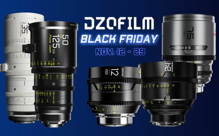 DZOFILM Black Friday Mega Sale Launched - Big Discounts and Giveaways