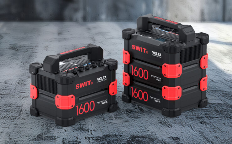 SWIT VOLTA Modular Add-On Floor Battery Introduced - Compact Design, Massive Power Output